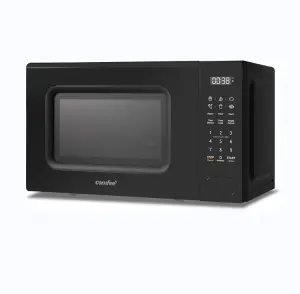 Comfee 700W 20L Countertop Microwave Oven with LED Display and Touch Control,Black