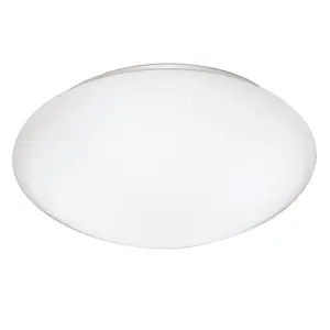 Dion 30cm Wht Oyster Twin Pk LED