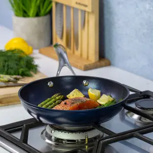 Blackmoor 67419 Ovenproof Blue Pro 24cm Frying Pan