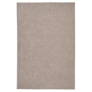 Neutral Minimalistic Cream Beige Boucle Textured Soft Area Rug 190cm x 280cm