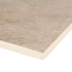 Troy Haver Sand Matt Travertine Stone effect Ceramic Indoor Wall & floor Tile Sample