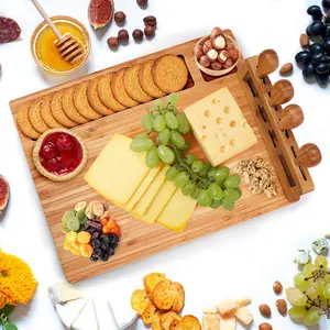 Brayden Studio Londono Bamboo Cheese Board