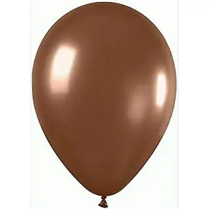 Globos Latex Metallic Balloons (Pack of 100) Gold (One Size)