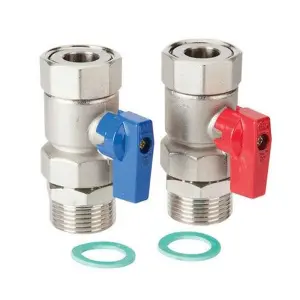 Polypipe Stainless Steel 1" Isolation Valves Connect UnderFloor Control Heating