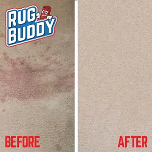 Rug Buddy Carpet Detergent - Upholstery Shampoo Cleaner Solution Stain Remover - 1 Litre