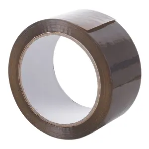 Brown Packaging Tapes L 60m x W 50mm,Pack of 6