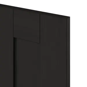 GoodHome Verbena Matt charcoal Shaker Highline Cabinet door (W)250mm (H)715mm (T)20mm