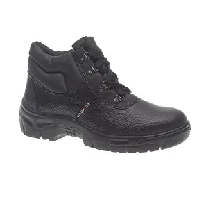 Warrior Mens Chukka Work Safety Boots Black (8)