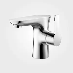 Nes Home Perth Bathroom Basin Mono Mixer Tap Chrome