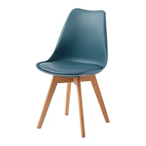 Nero Upholstered Side Chair (Set of 4) Aegean Blue