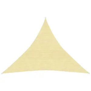 Berkfield Sunshade Sail 160 g/m2 Beige 4x4x4 m HDPE