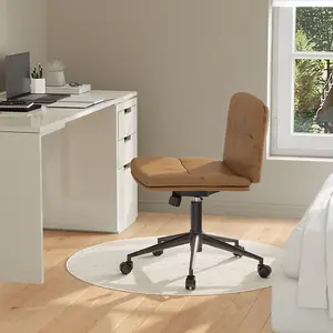 FlexiSpot U-shaped Design Support Ergonomic Office Chair Light Brown