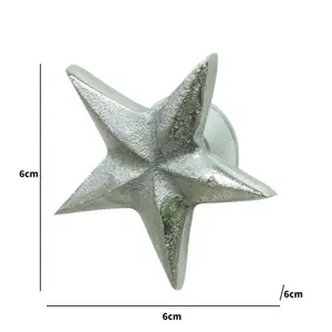 Melody Maison Silver Star Drawer Knob