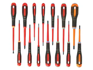 Bahco BE-9872 ERGO Screwdriver Set - 14 Piece Precision Tool Kit