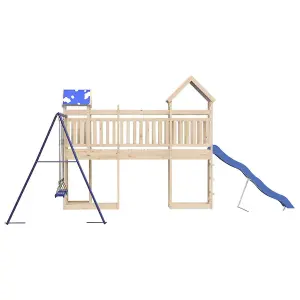 Berkfield Outdoor Playset Solid Wood Pine