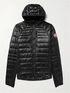 Canada Goose Hybridge Lite Slim-Fit Quilted Shell Hooded Down Jacket - Men - Black Coats And Jackets - S