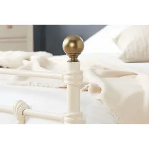 Birlea Atlas Single BedFrame In  Cream