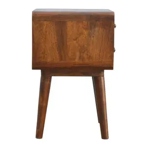 Firger 2 Drawer Bedside Table