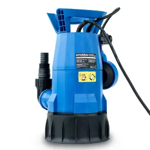 Hyundai 550W Electric Clean and Dirty Water Submersible Water Pump / Sub Pump HYSP550CD