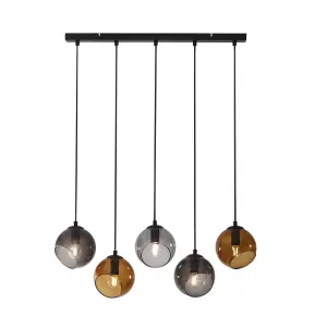 Harbour Studio Kachia 5 Lamp Pendant ceiling light