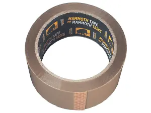 Everbuild 2PACKLABBN Retail/Labelled Packaging Tape 48mm x 50m Brown EVB2PTBN48