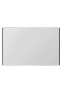 MirrorOutlet Artus - Black Aluminium Edged Wall Mirror 47" X 31" (120CM X 80CM)