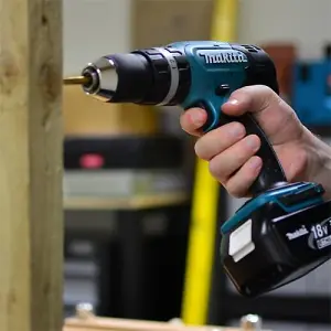 Makita DHP453Z 18v LXT Combi Hammer Drill Driver - Bare Tool & Case