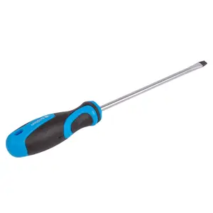 Pro User - Magnetic Chrome Vanadium Flathead Screwdriver - 15cm x 6mm - Blue