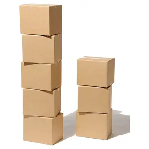 100 x Packing Shipping Mailing Small Single Wall 4 x 4 x 4" (102x102x102mm) Postal Cardboard Boxes