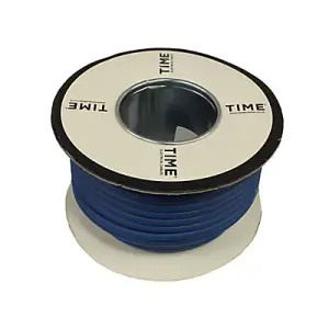 Time Blue 3-core Flexible Cable 1.5mm² x 25m