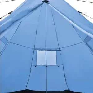 4 Person Tent Blue