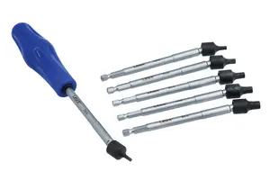 Laser Tools 8218 6pc Universal Joint Hex Bit Set