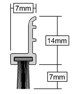 Stormguard Slikseal ADS, white colour, 4x1028, 1x914 mm