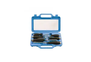 Laser Tools 5599 6pc Screwdriver Set Pound Thru Flat & Pozi