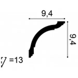 Orac Decor CX129 Cornice Lightweight 4 Pack - 8 Metres