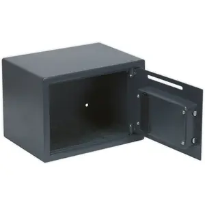 Secure Electronic Combination Safe with Cash Deposit Slot - Wall Mounted 350 x 250 x 250mm