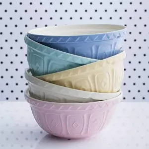 Set of 2 Colour Mix Mixing Bowl Powder Blue 29cm