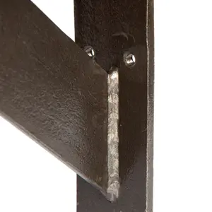 Hammer & Tongs Gallows Style Scaffold Board Shelf Bracket - D240mm - Raw - Pack of 2