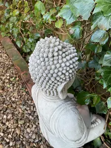 Medium Meditating Buddha Garden Statue