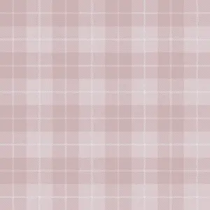 Galerie Little Explorers 2 Pink Twilled Tartan Wallpaper Roll