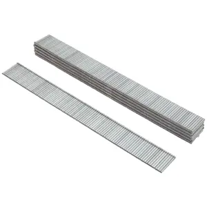 Stanley 18 gauge Galvanised Straight Collated Brads (L)15mm, Pack of 1000