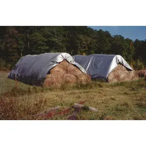 Tarpaulin Tarp Sheet Cover Heavy Duty 210GSM Waterproof Camping Brown/Silver 10m x 15m