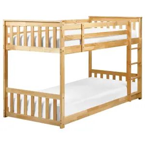 Wooden EU Single Size Bunk Bed Light LAZER