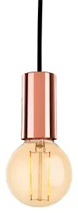 Luminosa Berkeley 1 Light Ceiling Pendant Copper, E27