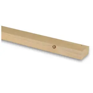 PACK OF 10(Total 10 Units)-47mm x 75mm (3x2")(45mm x 70mm Finish) C24 Kiln Dried Carcassing Timber-3.0m Length