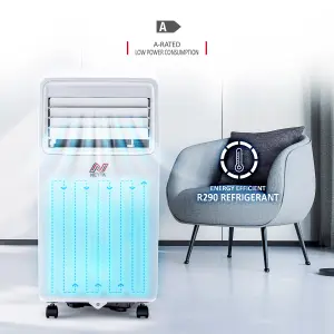 NETTA Portable Air Conditioner with WiFi Smart APP 8000BTU