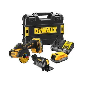 Dewalt DCS438E2T 18v XR Brushless Powerstack Cut Off Circular Saw 76mm + 2xBatt