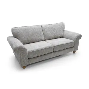 Ingrid 3 Seater Sofa in Ash Grey