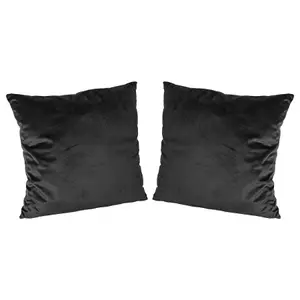 Square Velvet Cushions - 55cm x 55cm - Pack of 2