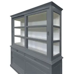 Stiles Display Cabinet Trafic Grey